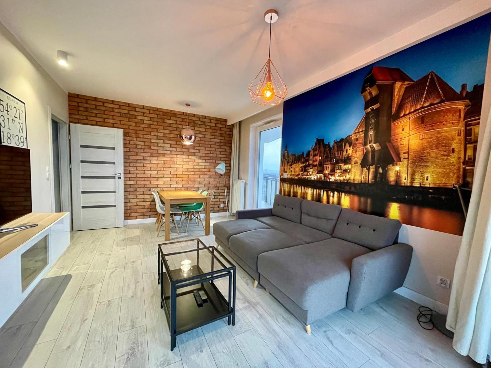 Bastion Walowa - Luxury Apartment With Beautiful View Gdansk Dış mekan fotoğraf