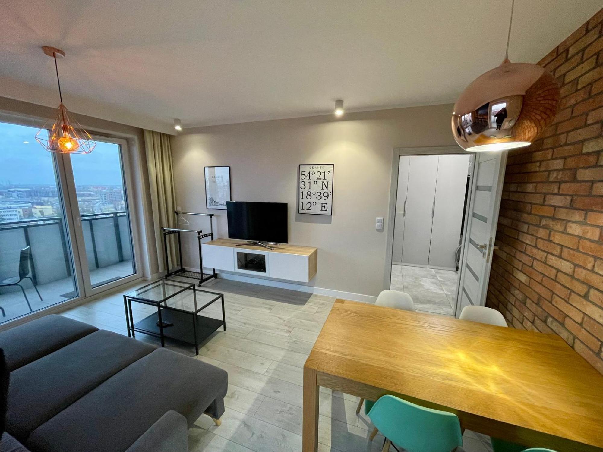 Bastion Walowa - Luxury Apartment With Beautiful View Gdansk Dış mekan fotoğraf