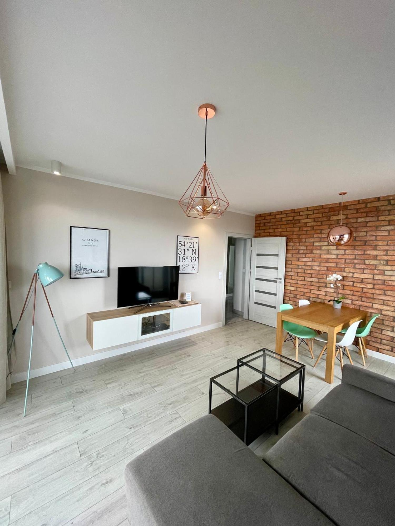 Bastion Walowa - Luxury Apartment With Beautiful View Gdansk Dış mekan fotoğraf