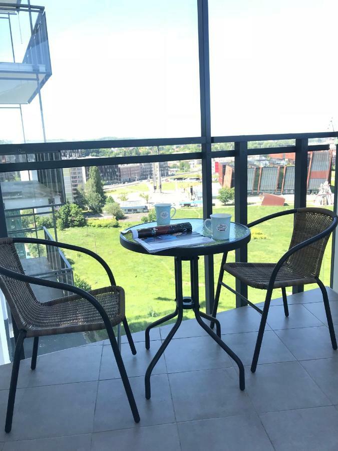 Bastion Walowa - Luxury Apartment With Beautiful View Gdansk Dış mekan fotoğraf